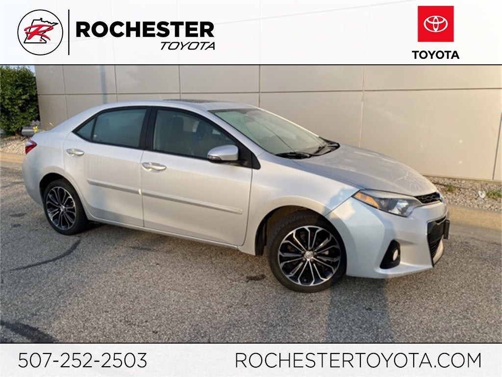 Used 2015 Toyota Corolla S Premium with VIN 2T1BURHE2FC442150 for sale in Rochester, Minnesota