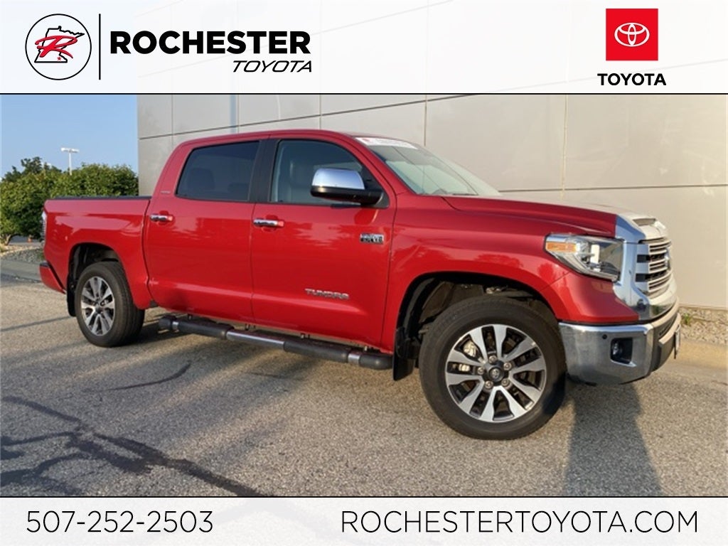 Used 2021 Toyota Tundra Limited with VIN 5TFHY5F19MX026165 for sale in Rochester, Minnesota