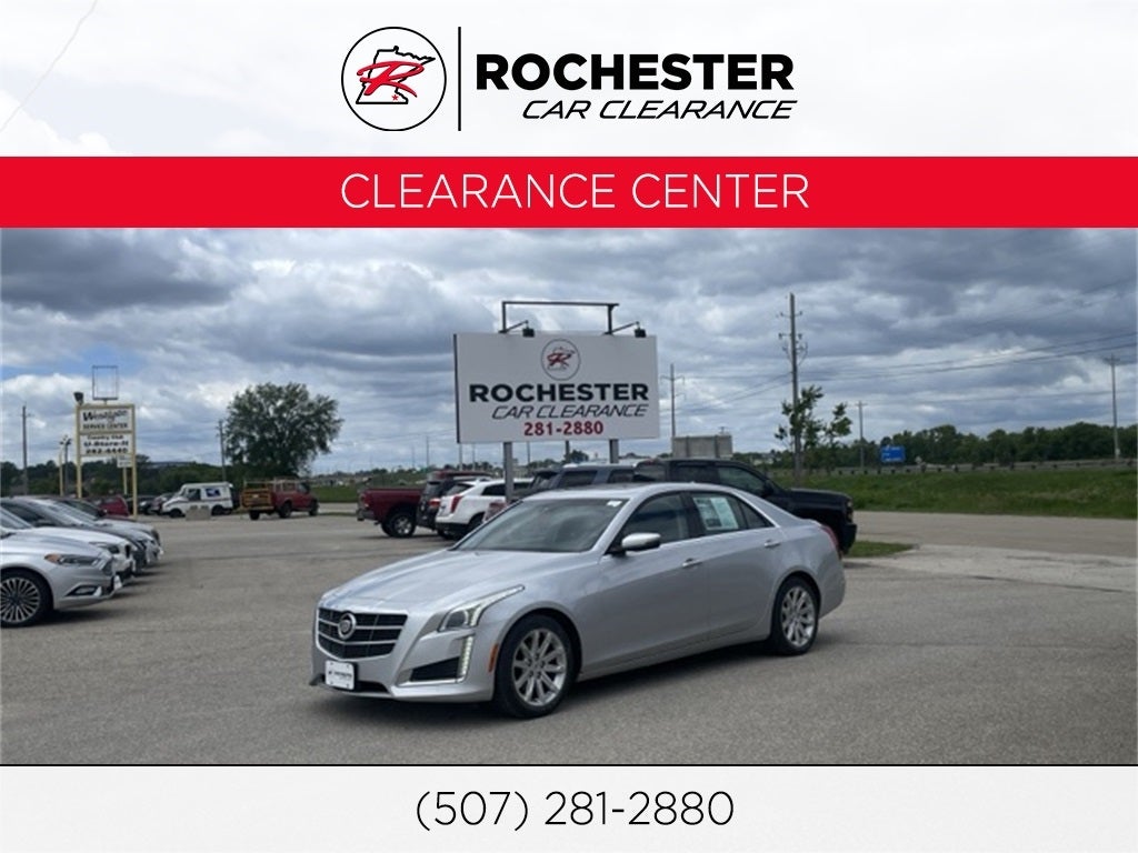 Used 2014 Cadillac CTS Sedan Luxury Collection with VIN 1G6AX5SX5E0176849 for sale in Rochester, Minnesota