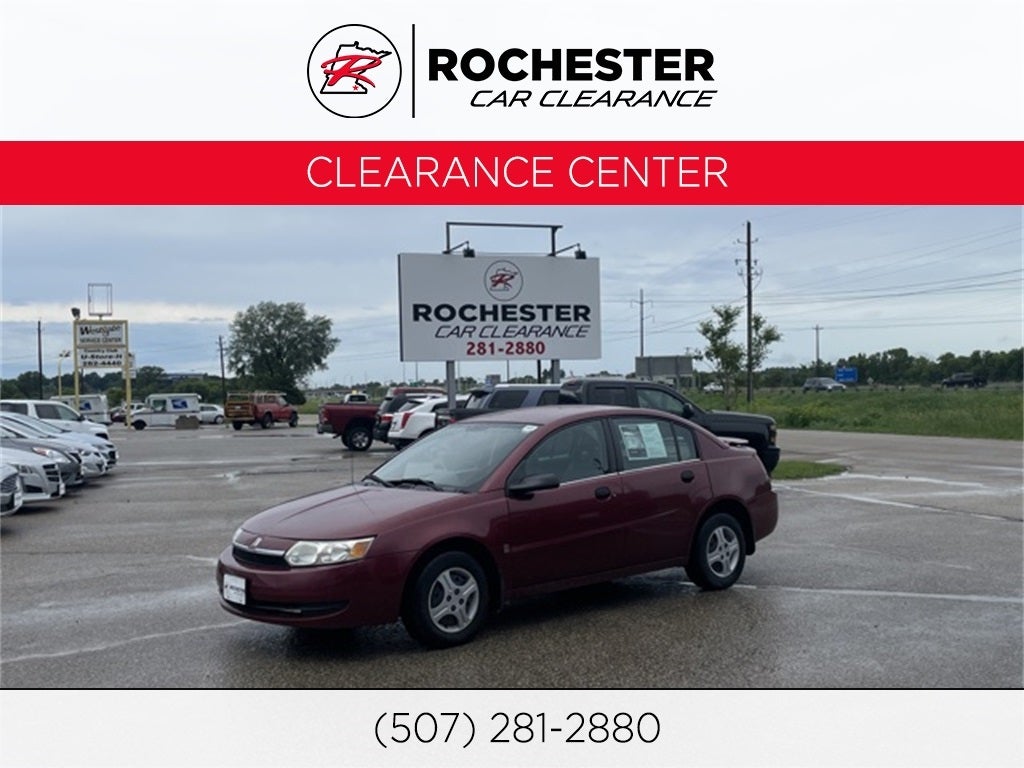 Used 2004 Saturn ION 1 with VIN 1G8AG52F64Z113767 for sale in Rochester, Minnesota