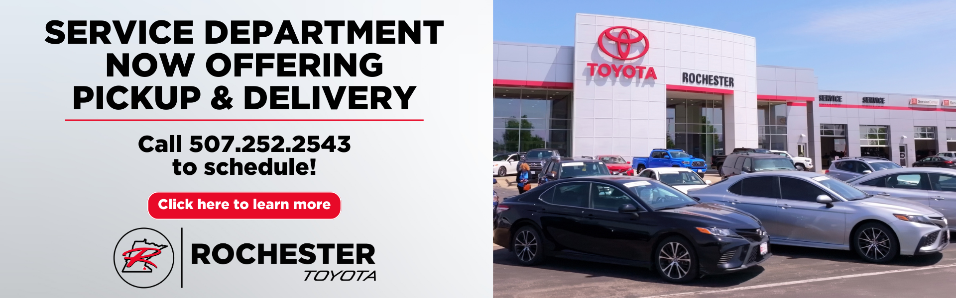 Rochester Toyota Pickup & Delivery